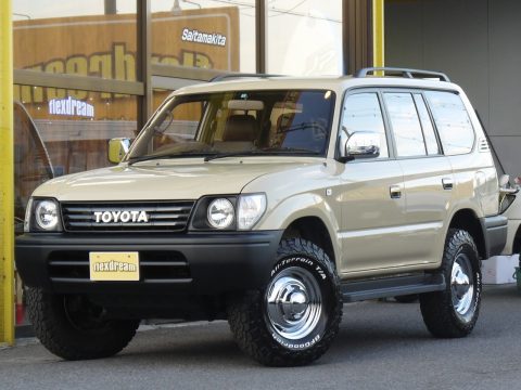 ランクルプラド　95プラド　クラシックカスタム　丸目換装　TOYOTAロゴグリル